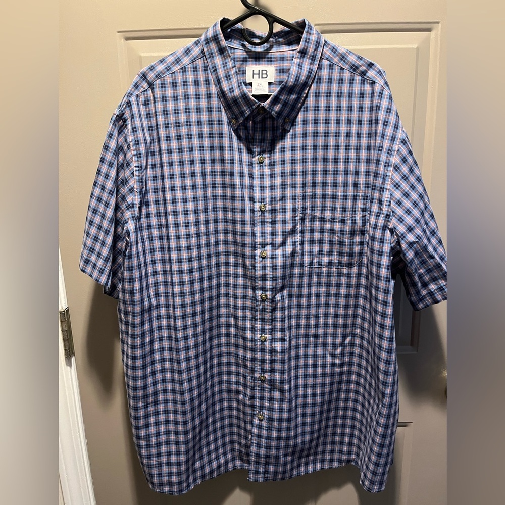 Men’s Harbor Bay XXL short sleeve button down shirt.